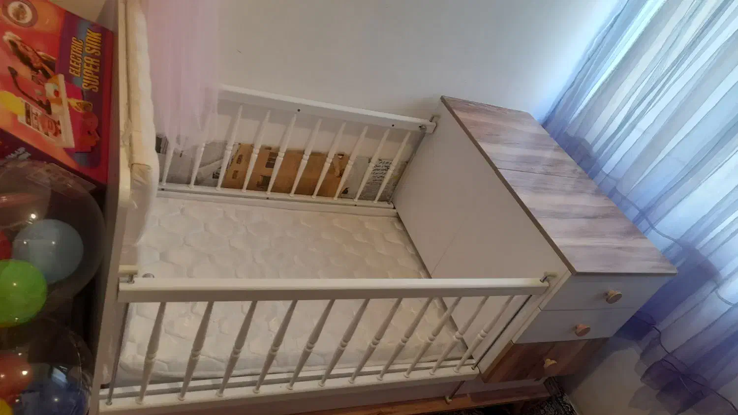 تخت دو منظوره کودک تا نوجوان وارداتی از آپادانا|تخت و صندلی بچه|رشت, جهاد|دیوار