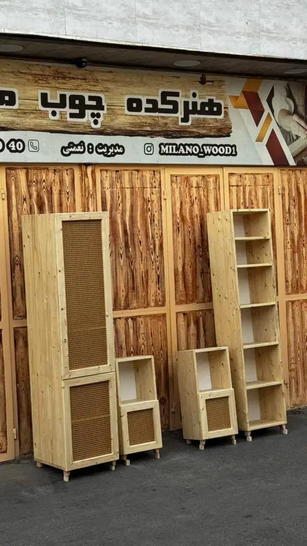 طراحی و اجرای دکور چوبی وظروف چوبی نجاری دکوراسیون|فروشگاه و مغازه|شیراز, قلعه شاهزاده بیگم|دیوار