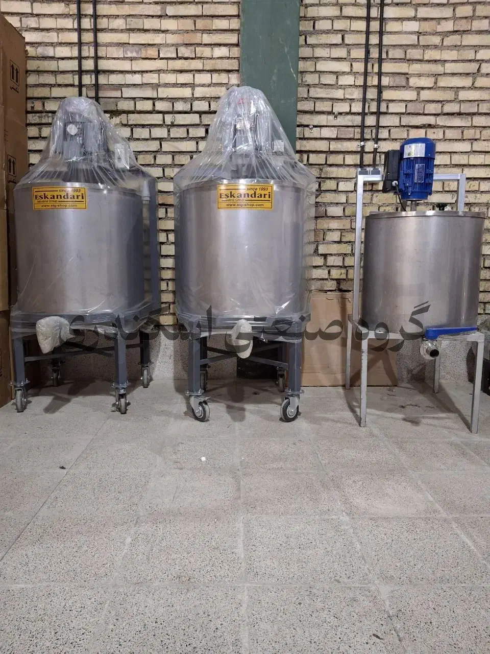 دستگاه کره گیر 200 لیتر کره گیری مشک برقی دوغزن|سایر لوازم برقی|سنندج, |دیوار