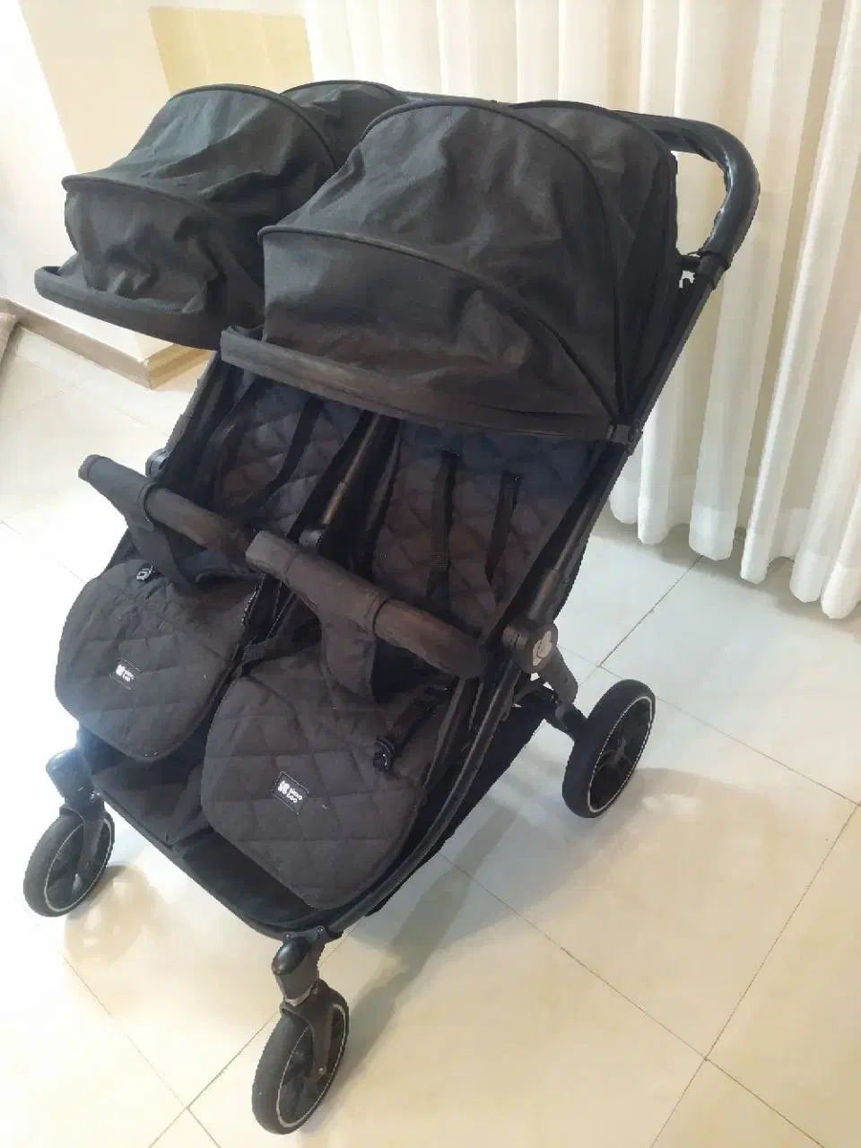 کالسکه دوقلو Kikkaboo|کالسکه و لوازم جانبی|قائم‌شهر, |دیوار