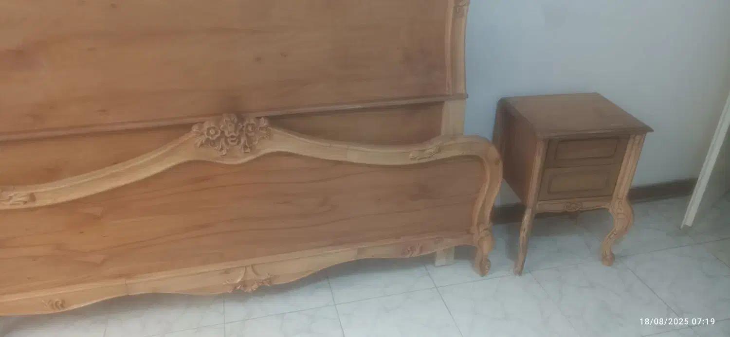 سرویس خواب چوب راش نو نو|تخت و سرویس خواب|گرمدره, |دیوار