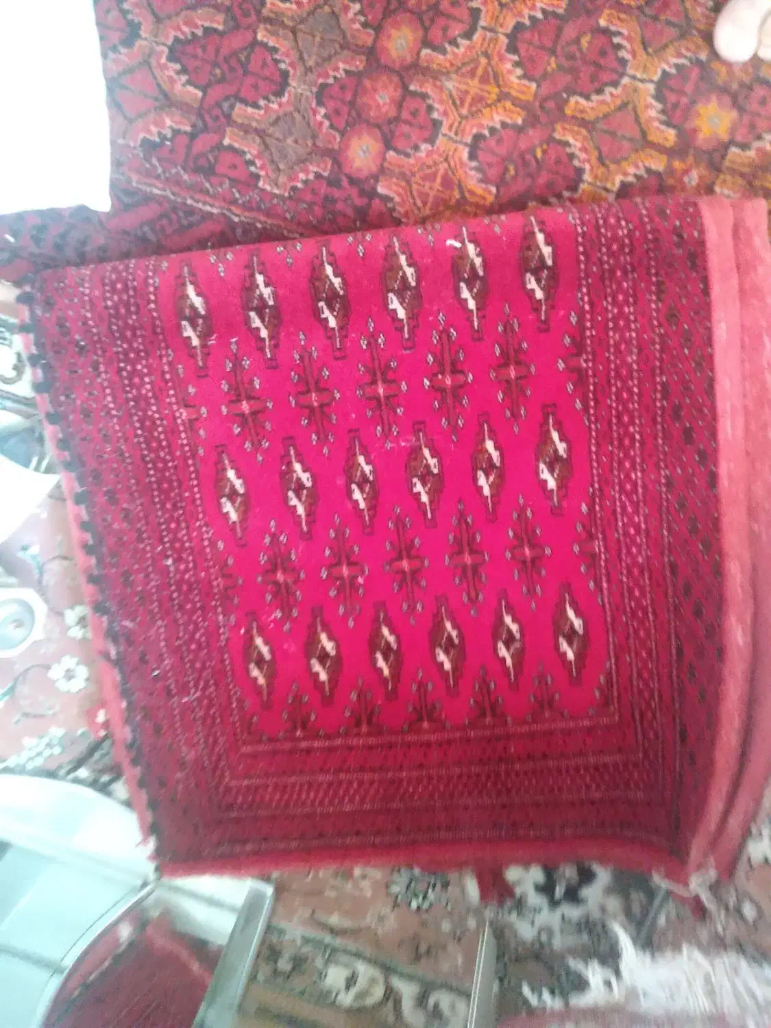 فرش ترکمن اصل ریز بافت|فرش|تبریز, |دیوار