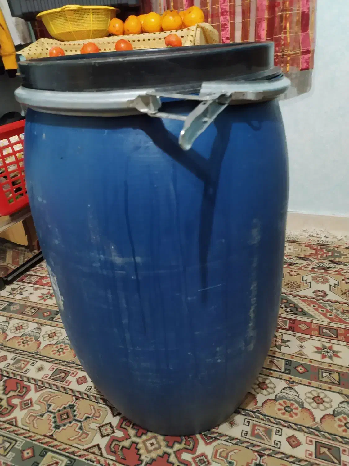 دبه120لیتری خارجی|ظروف نگهدارنده، پلاستیکی، یکبارمصرف|محمدیه-قزوین, |دیوار