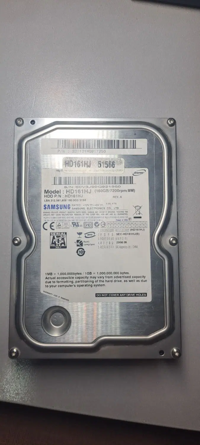160GB HDD|قطعات و لوازم جانبی رایانه|گرمسار, |دیوار