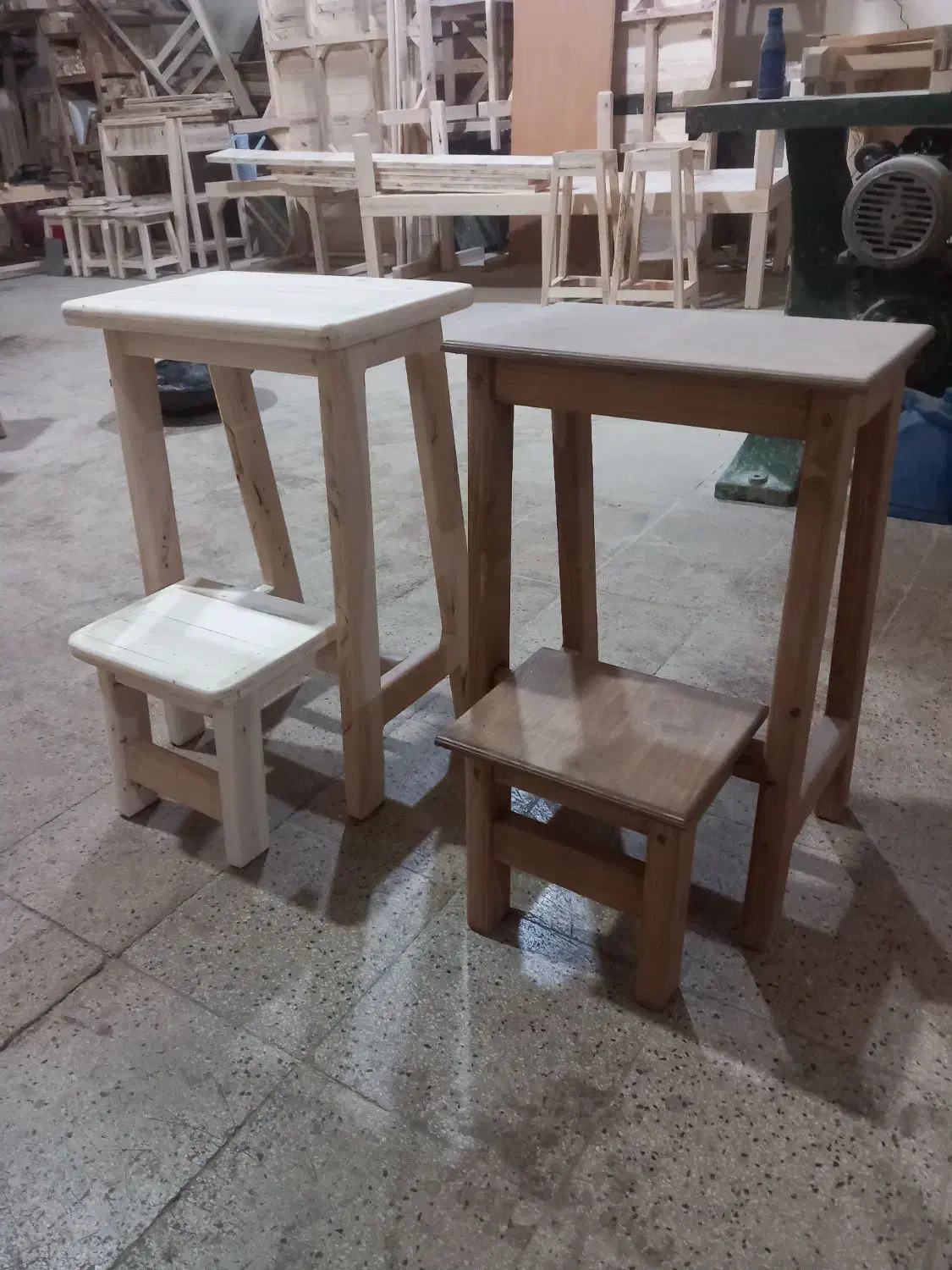 چهارپایه تاشو دوپله|صندلی و نیمکت|پاکدشت, پاکدشت (مامازند)|دیوار