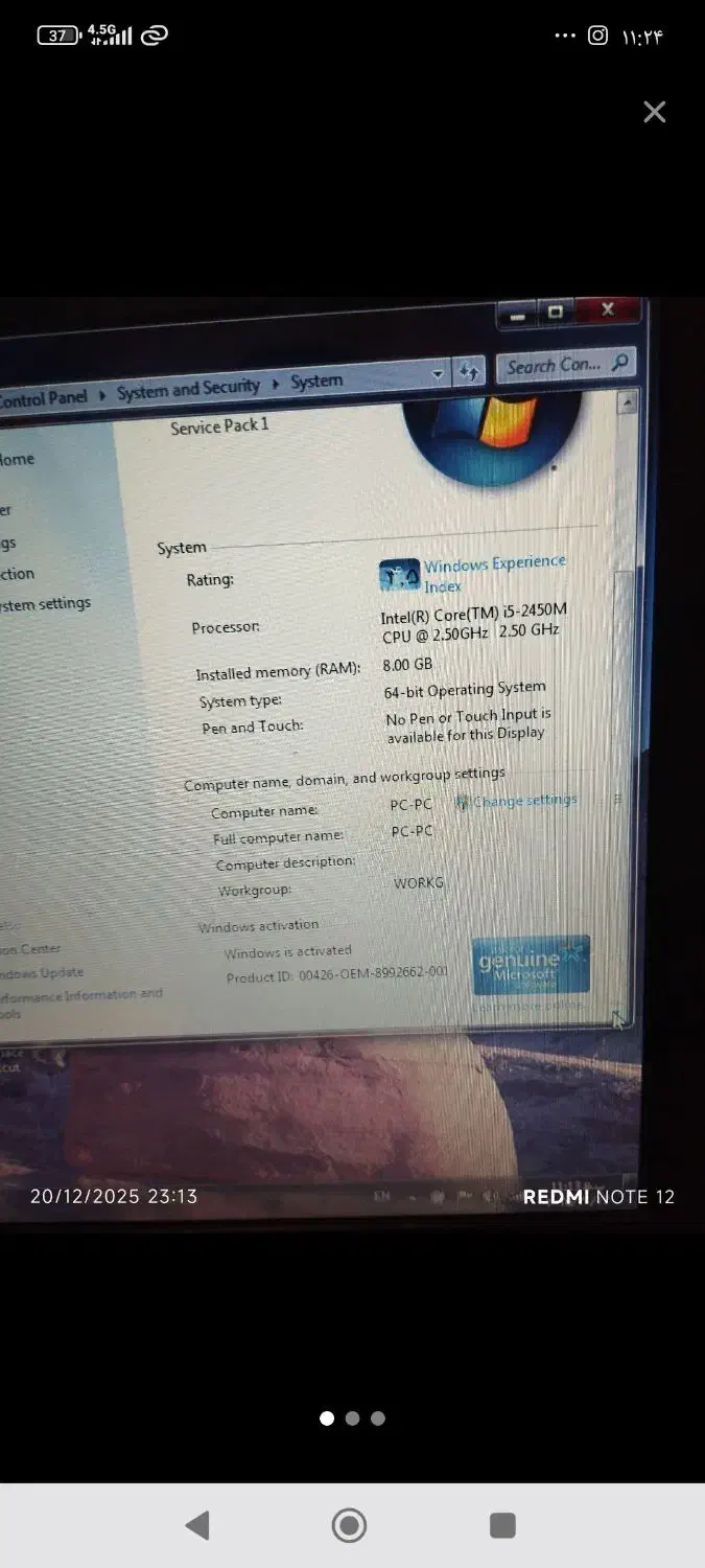 لب تاب ایسوس|رایانه همراه|تهران, بلورسازی|دیوار