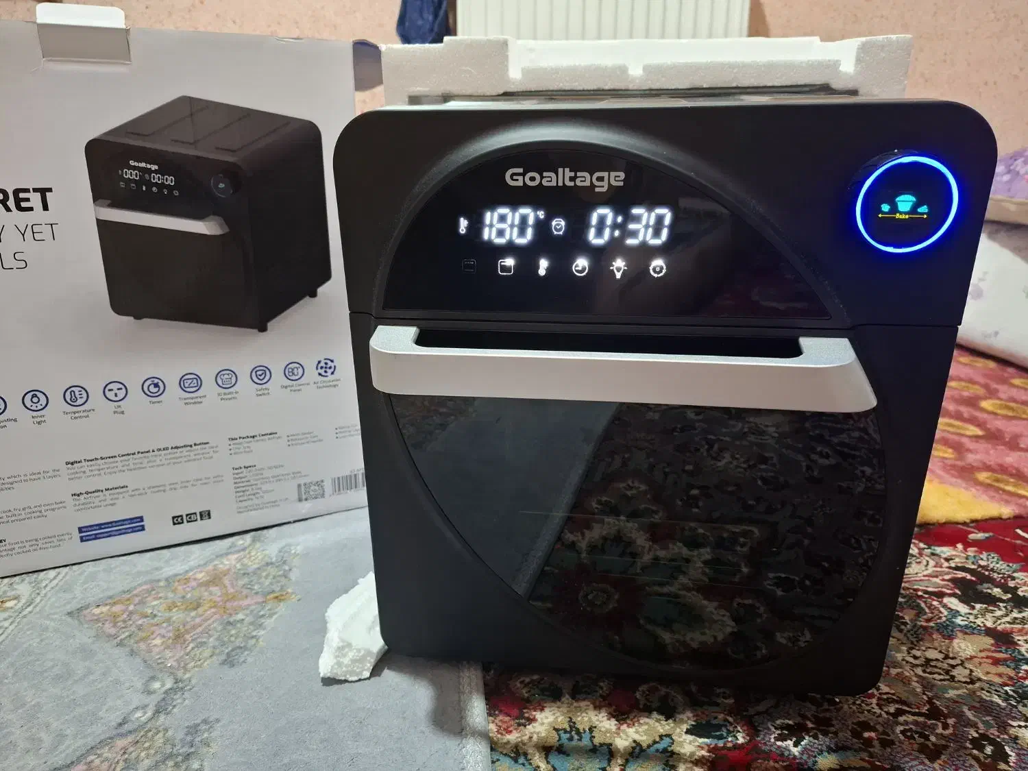 هواپز یا Airfryer مدل AF01 گلتیج 14.5|اجاق گاز و لوازم برقی پختوپز|صدرا-فارس, فاز ۱|دیوار