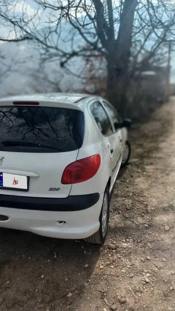 206تیپ 2مدل 96بی رنگ|خودرو سواری و وانت|تنکابن, |دیوار