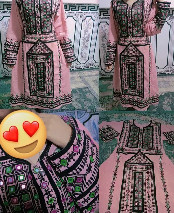 دوخت لباس تپه ای|لباس|کهنوج, |دیوار