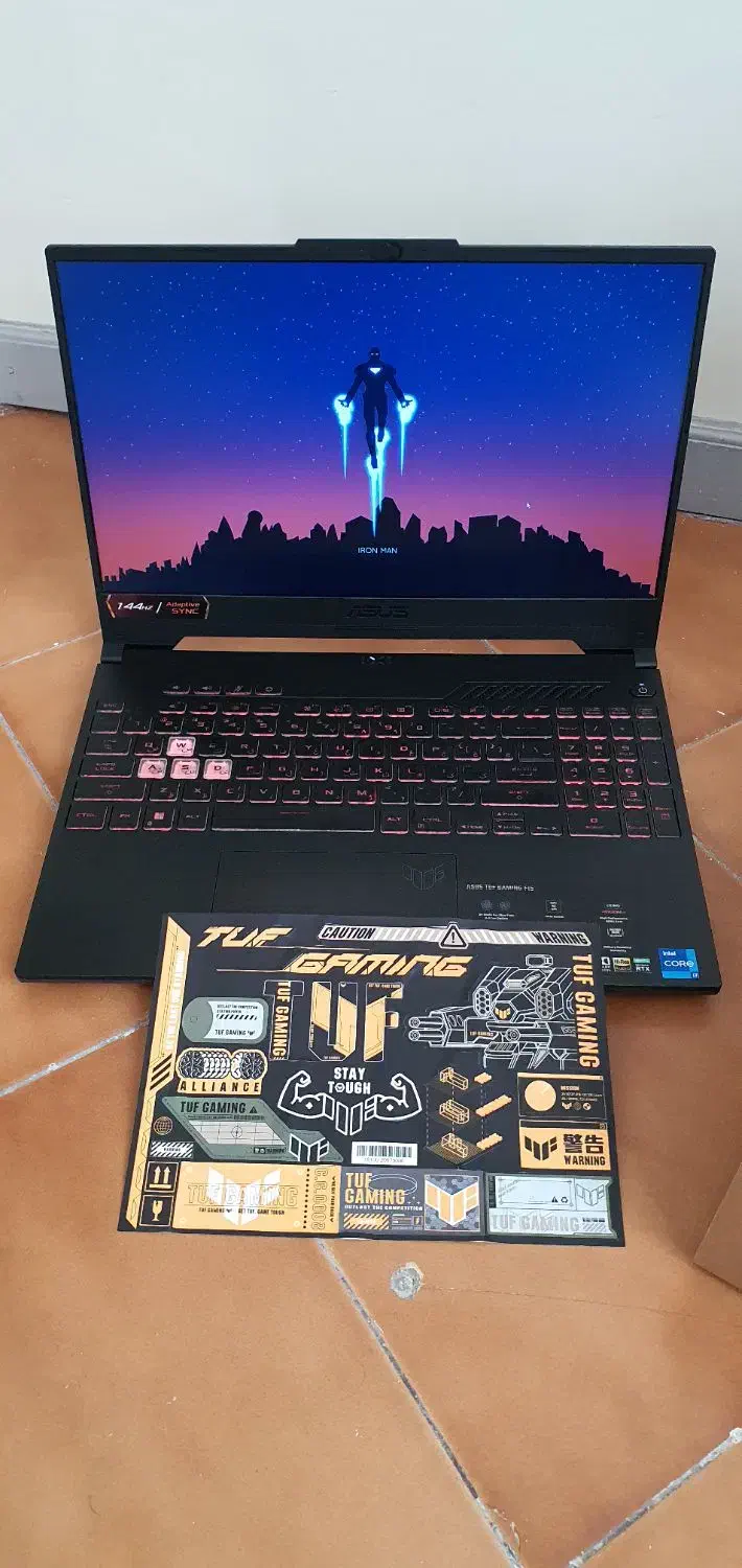 لپتاپ ایسوس Gaming Tuf F15 i7|رایانه همراه|تهران, آسمان|دیوار