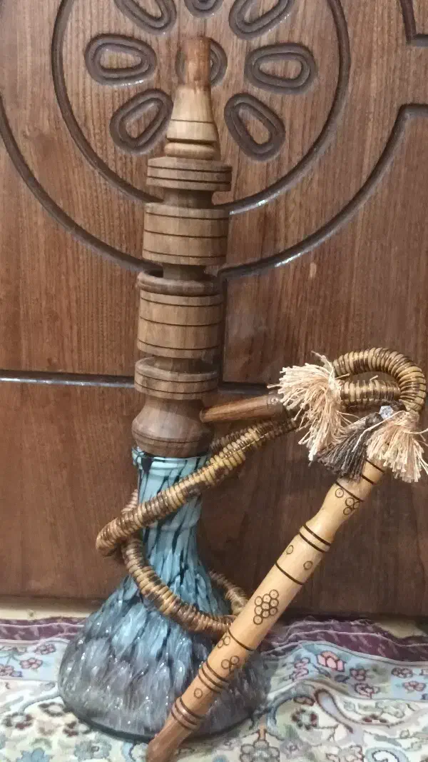 قلیان تنه چوبی|زیورآلات و اکسسوری|جهرم, |دیوار