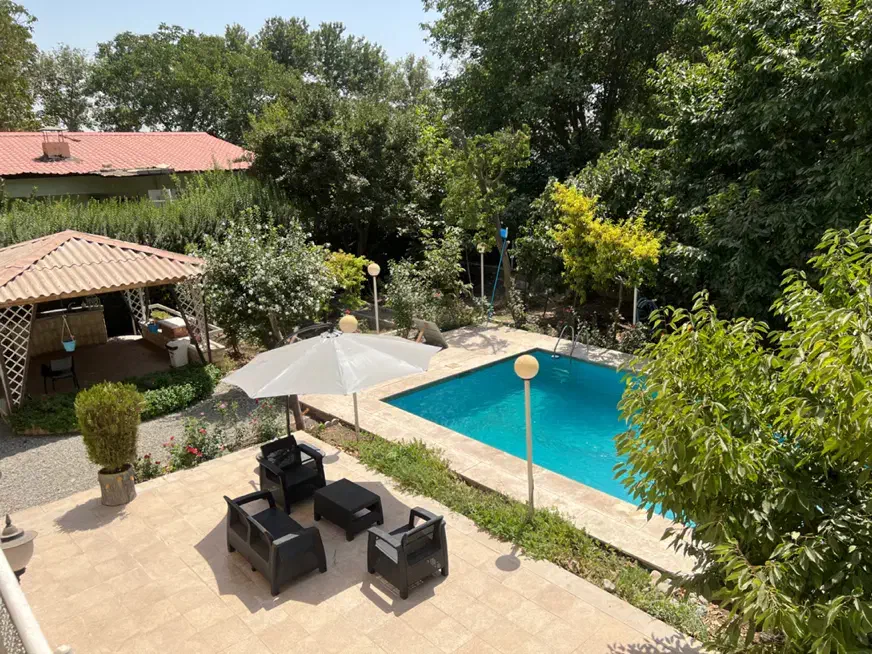 مبلمان باغی و صندلی و چتر افتاب|میز و صندلی غذاخوری|کرج, شهرک نهال و بذر|دیوار