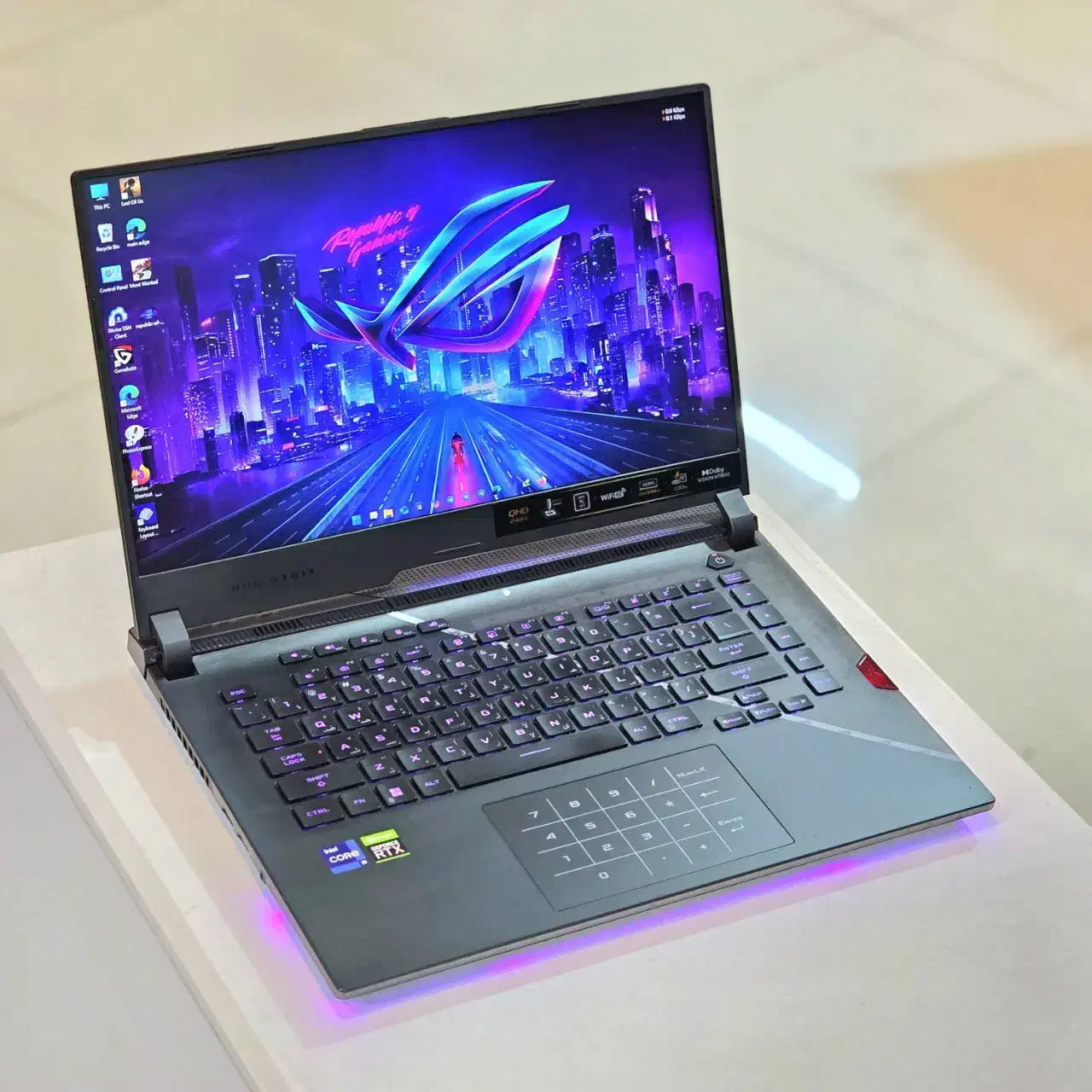 لپتاپ گیمینگ ASUS ROG Strix G533ZW قدرتمند حرفه ای|رایانه همراه|شیراز, ملاصدرا|دیوار