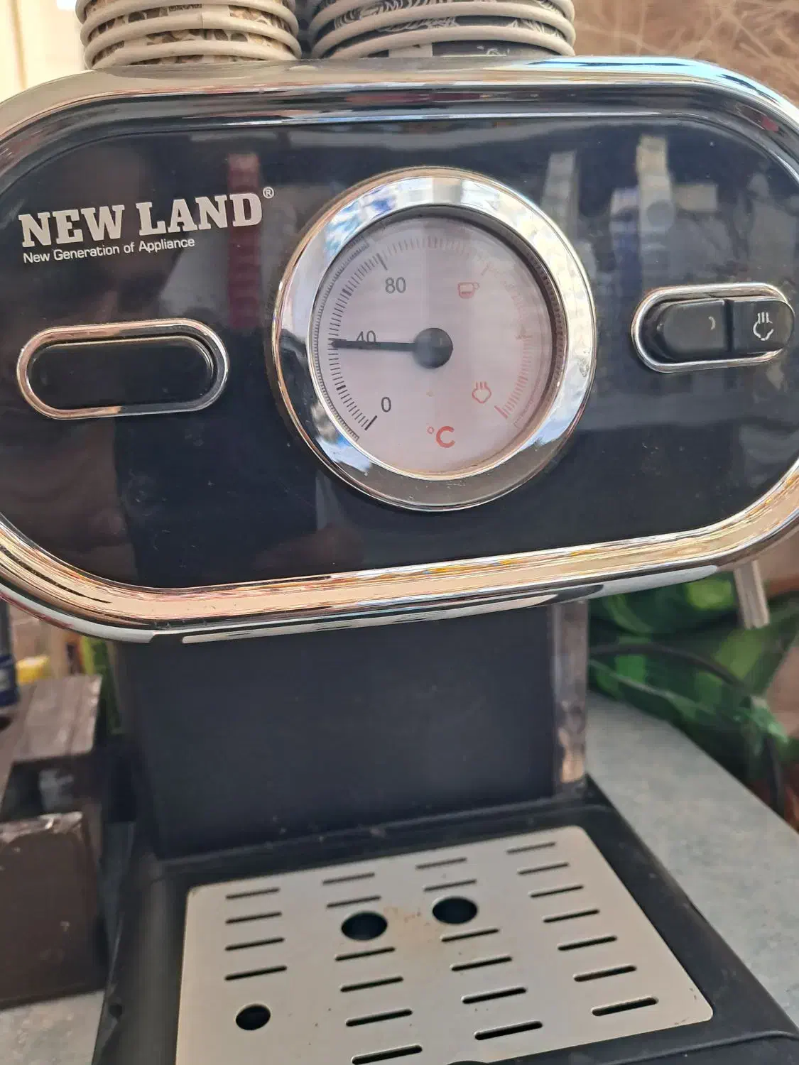 دستگاه اسپرسو new landدر حد نو|سماور، چای‌ساز، قهوه‌ساز|سراب, |دیوار