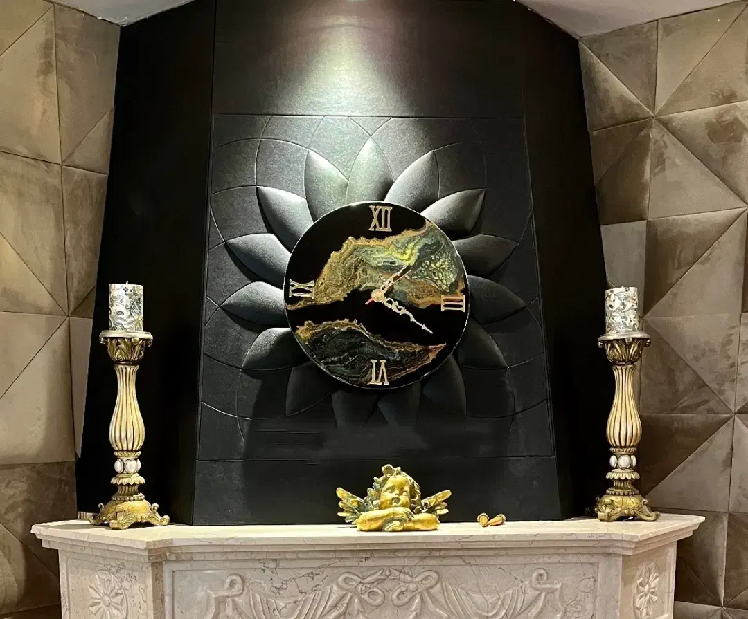 اجرای ساعت های لوکس رزینی|ساعت دیواری و تزئینی|نجفآباد, امام خمینی|دیوار