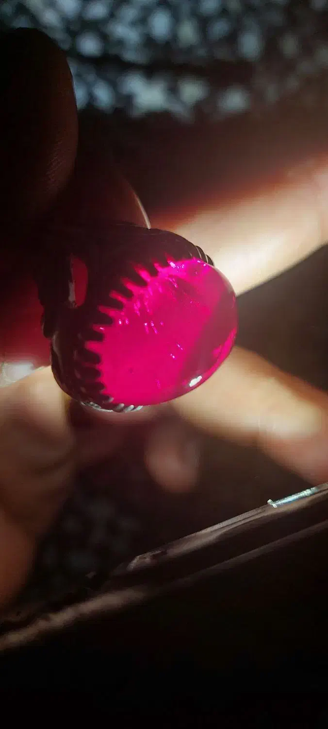 انگشتر یاقوت سرخ اصل|جواهرات|رشت, منظریه|دیوار