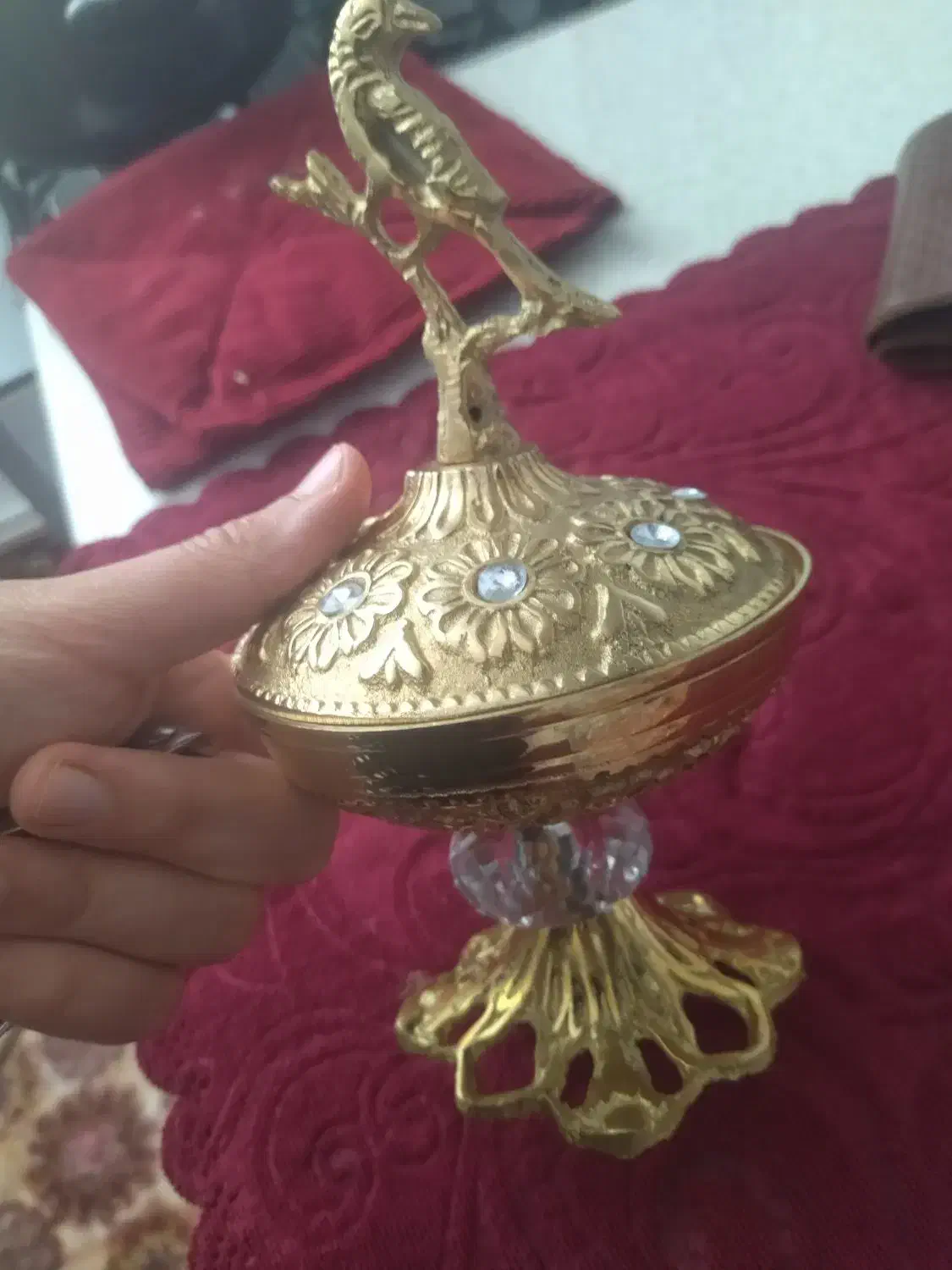 قندان برنز اصل|ظروف سرو و پذیرایی|اهر, |دیوار