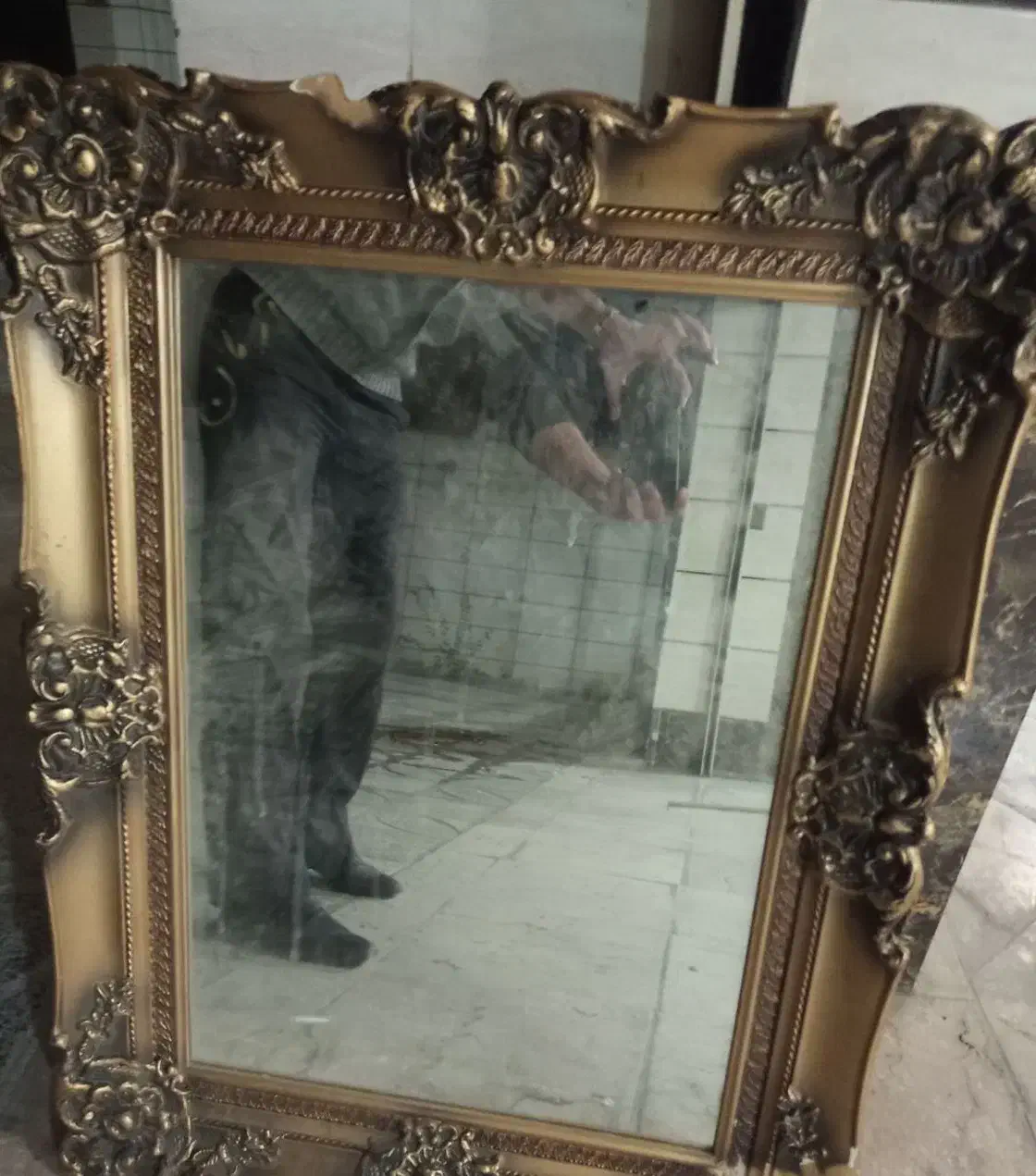 آیینه قدی قاب چوب|آینه|بروجرد, |دیوار