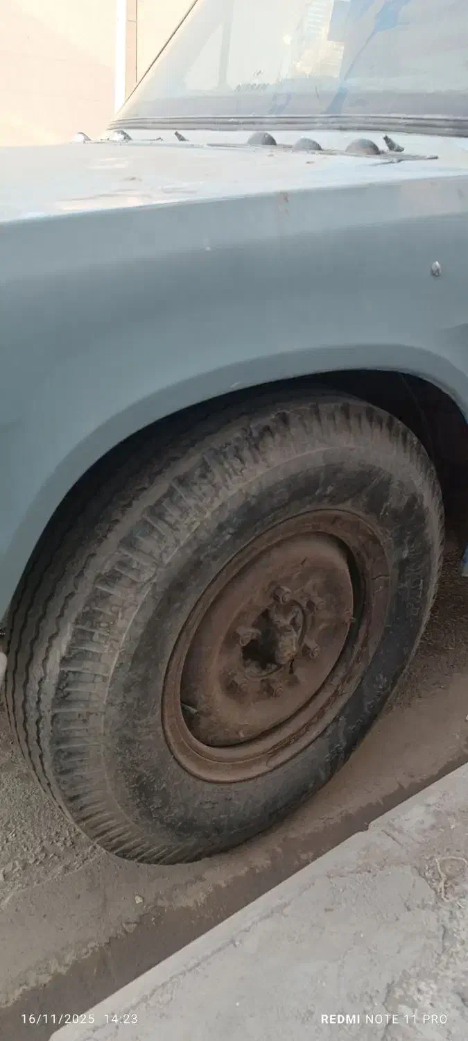 چهار حلقه رینگ و لاستیک نیسان مفت مفت|قطعات یدکی و لوازم جانبی|مشهد, ایوان|دیوار