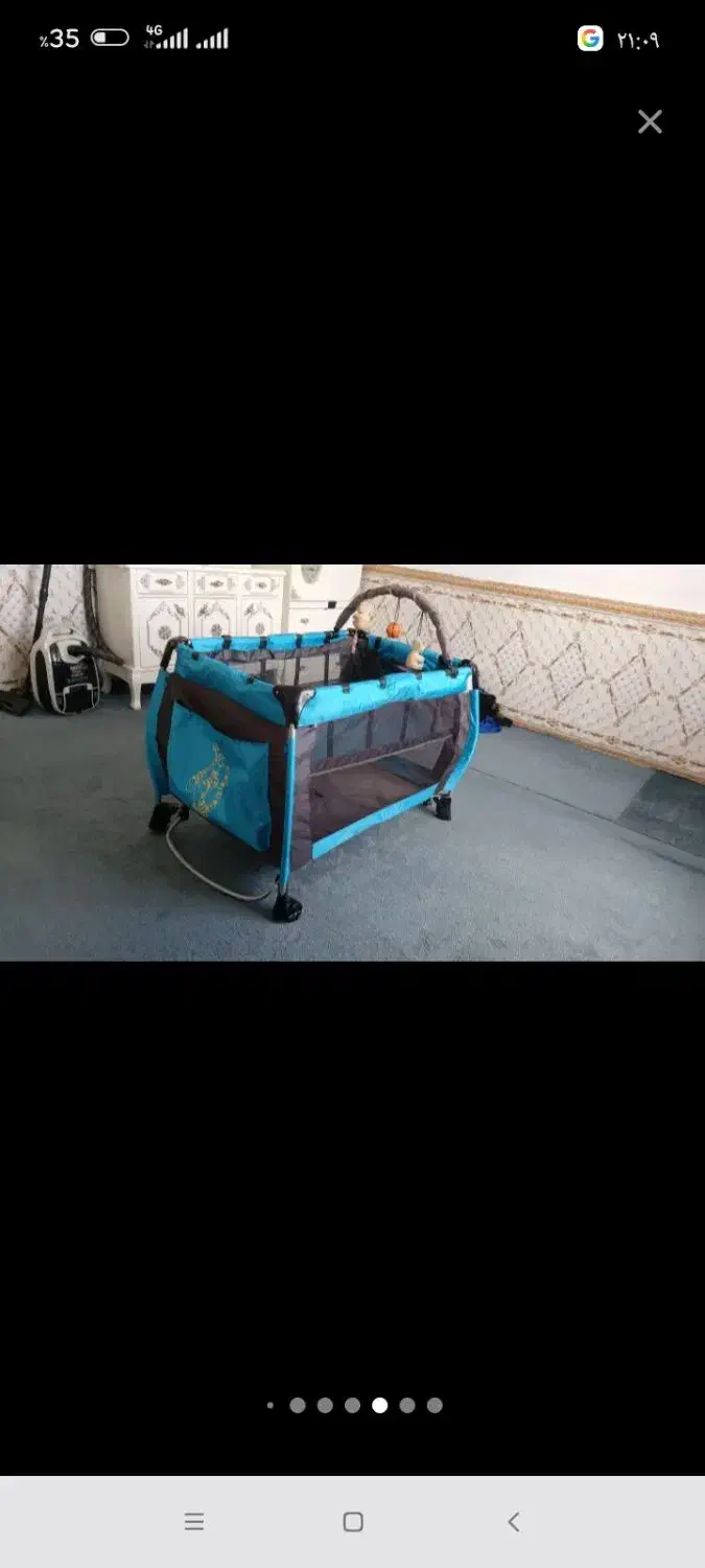 گهواره تخت شو و کریر اباژورهدیه|تخت و صندلی بچه|اسلام‌‌آباد غرب, |دیوار