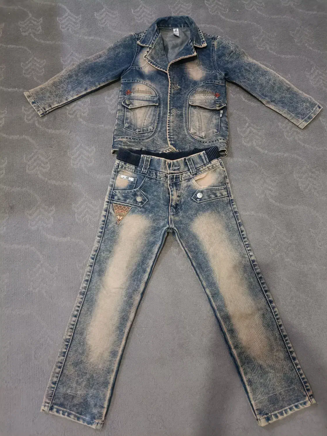 کت و شلوار لی و لباس پسرانه در حد نو|کفش و لباس بچه|اصفهان, شهرک امام خمینی|دیوار