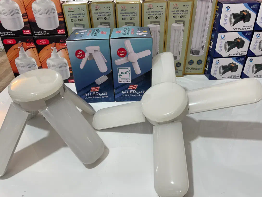 لامپ فلاور ۴۵ وات آوا ( مدل گل ) دارای ضمانت|لامپ و چراغ|ملایر, |دیوار