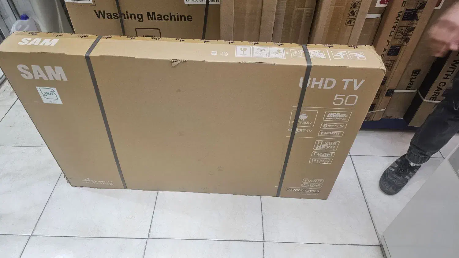 تلویزیون سام 50 اینچ فول UA50CU7800TH|تلویزیون و پروژکتور|اصفهان, امامزاده اسماعیل|دیوار