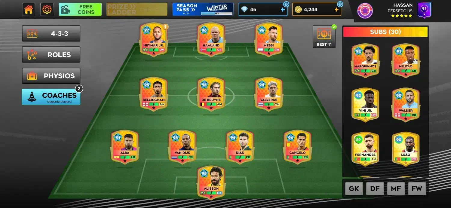 دریم لیگ مکث|کنسول، بازی ویدئویی و آنلاین|آبسرد, |دیوار