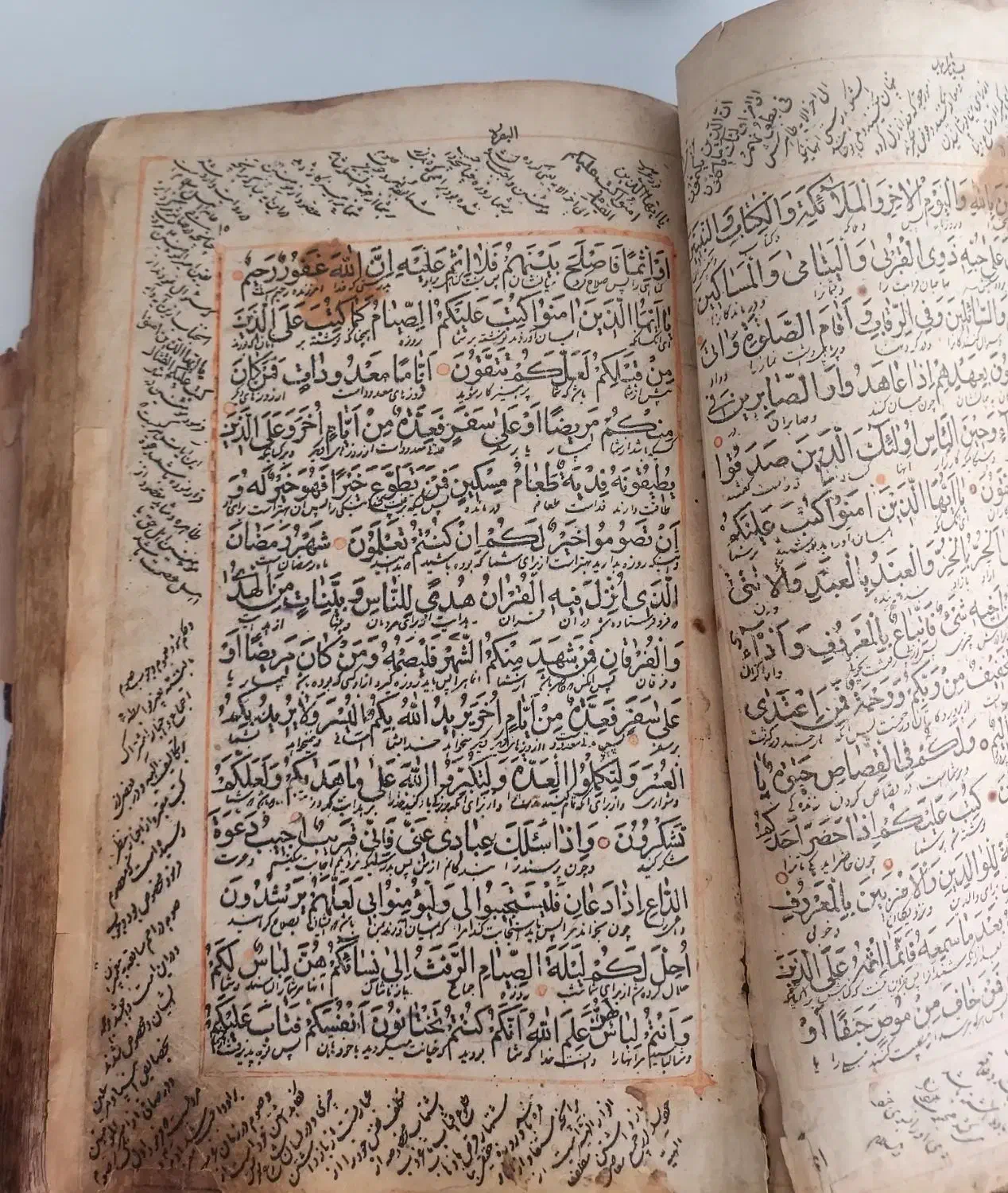 قرآن خطی قدیمی ۳۰۰ ساله|کلکسیون اشیاء عتیقه|تهران, میدان ولیعصر|دیوار