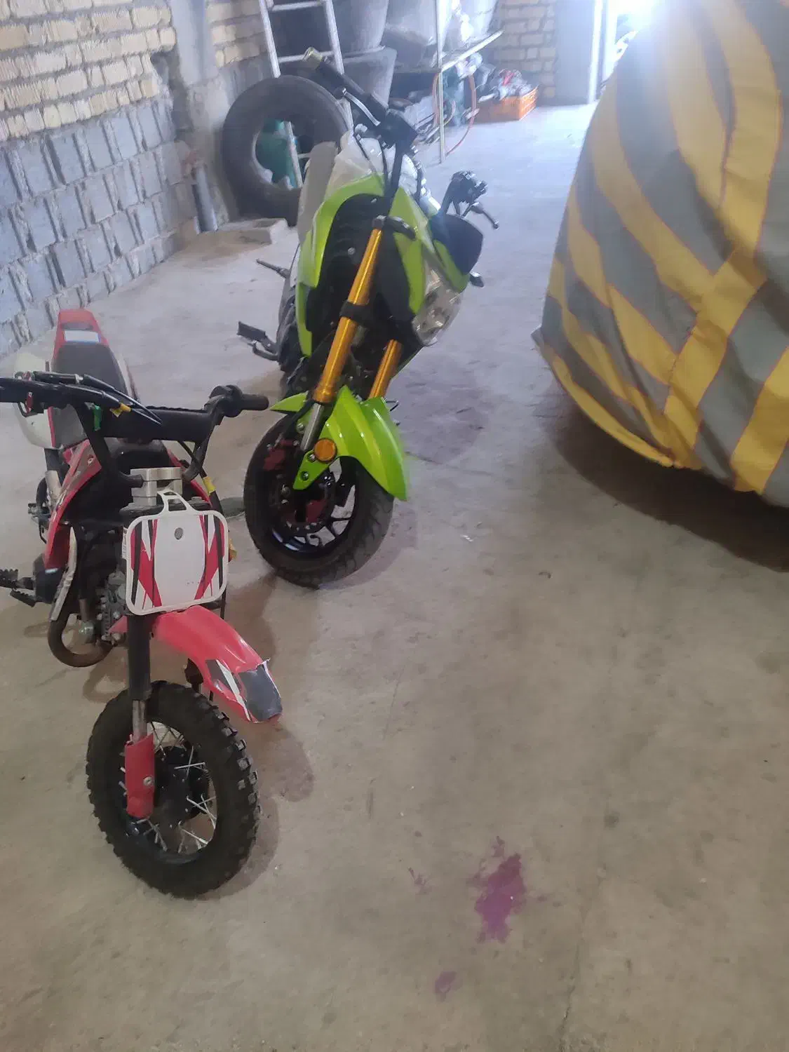موتوراشیل 150سی سی ومینی کراس70سی سب|موتورسیکلت|جهرم, |دیوار