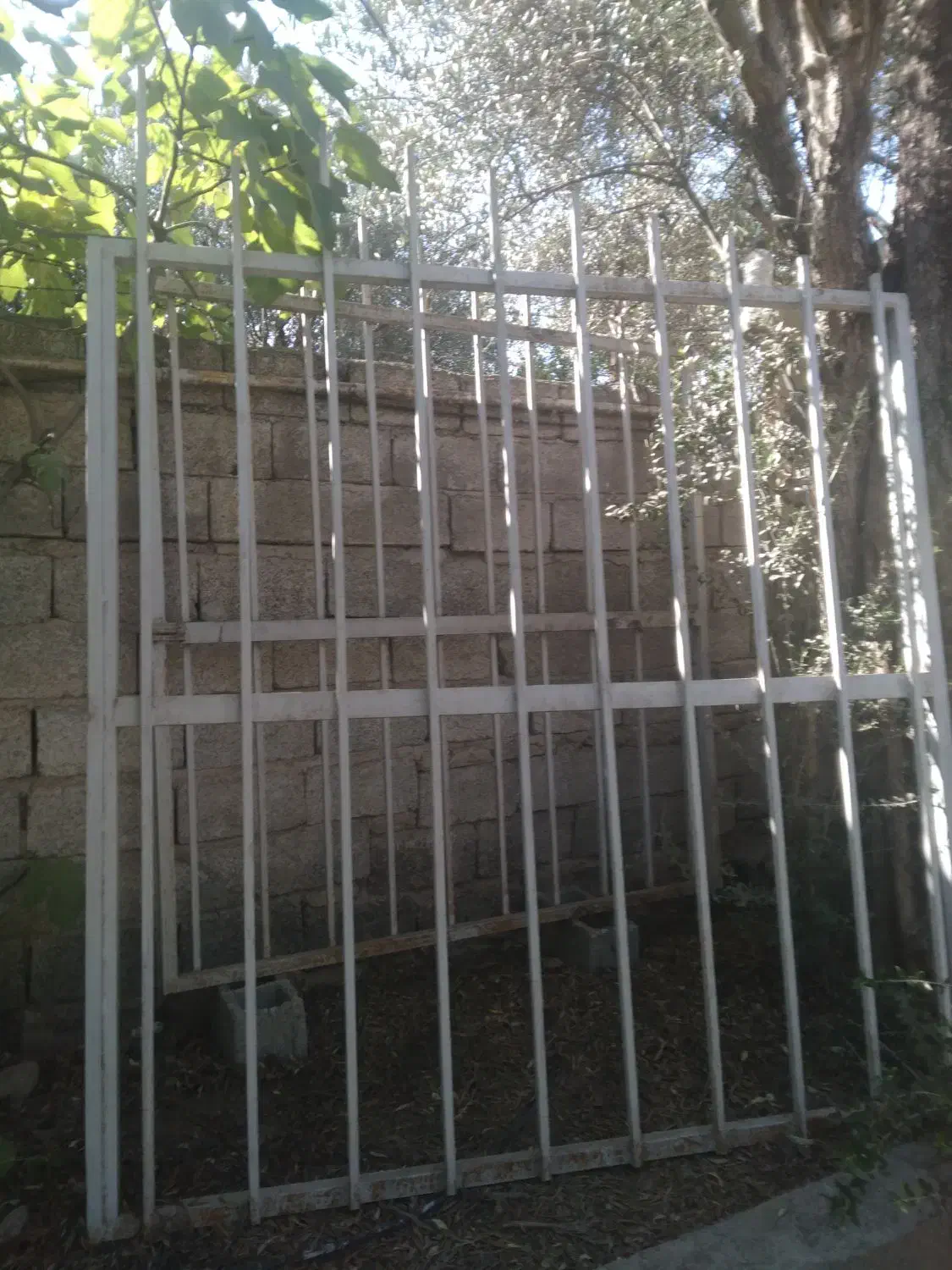 درب باغی اهنی عرض ۴|مصالح و تجهیزات ساختمان|رستم‌آباد, |دیوار