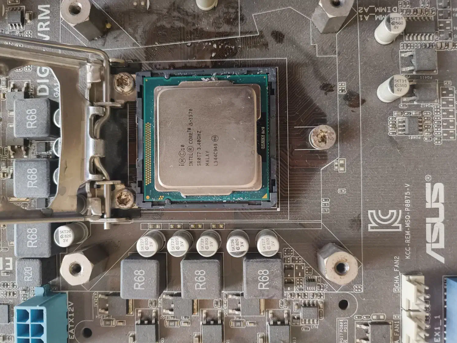 cpu intel 3570|قطعات و لوازم جانبی رایانه|تهران, گلستان (شهرک راه آهن)|دیوار