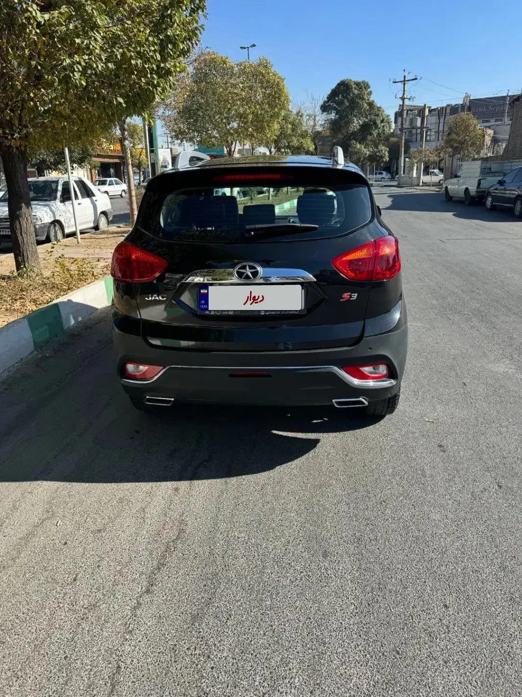 جک s3 مشکی مدل۴۰۱|خودرو سواری و وانت|اراک, |دیوار