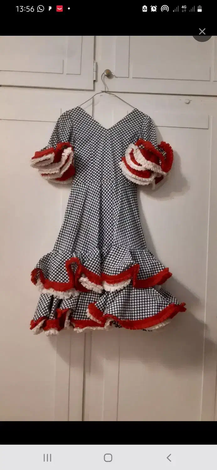 پیراهن اسپانیایی دخترانه|کفش و لباس بچه|تهران, سازمان برنامه شمالی|دیوار