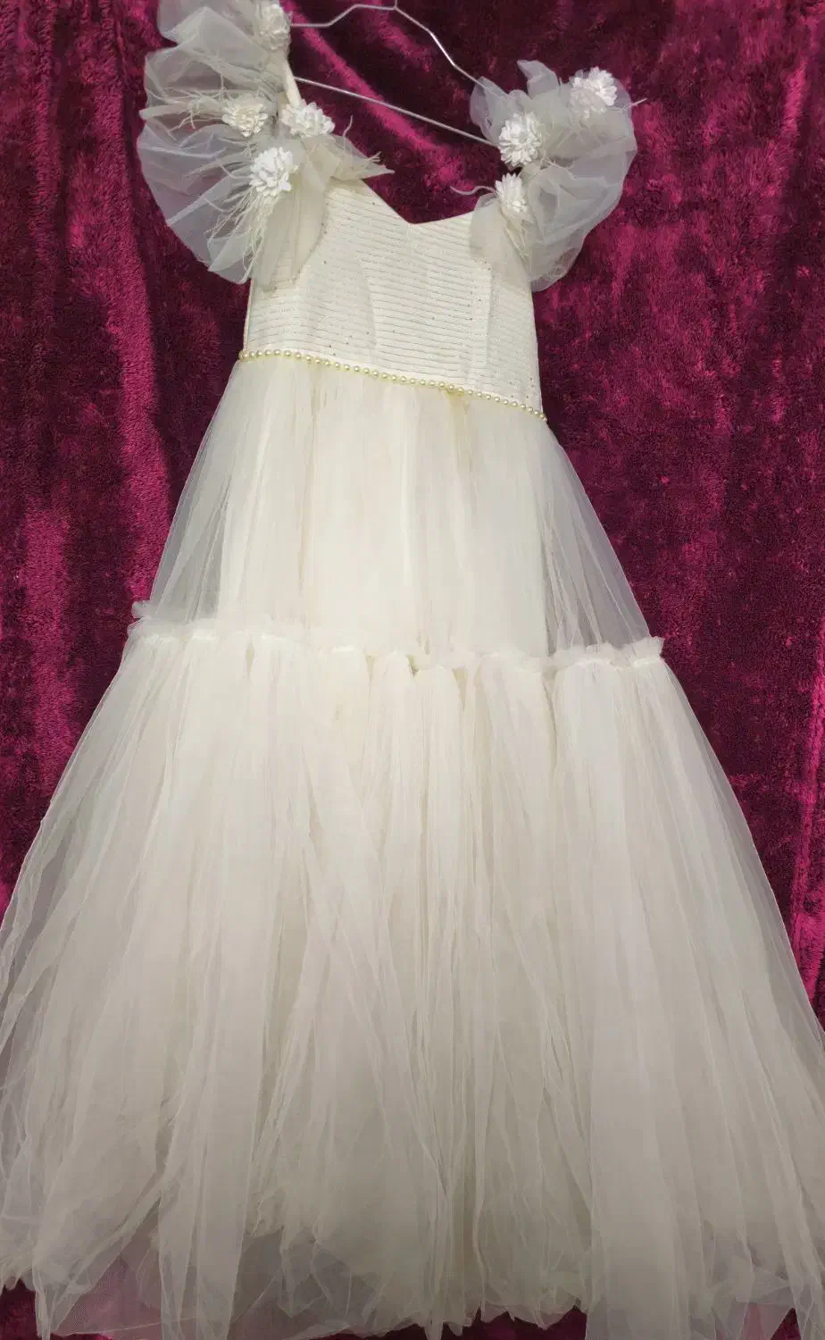 لباس مجلسی/ لباس عروس کوچک/ لباس ساقدوش|لباس|تاکستان, |دیوار