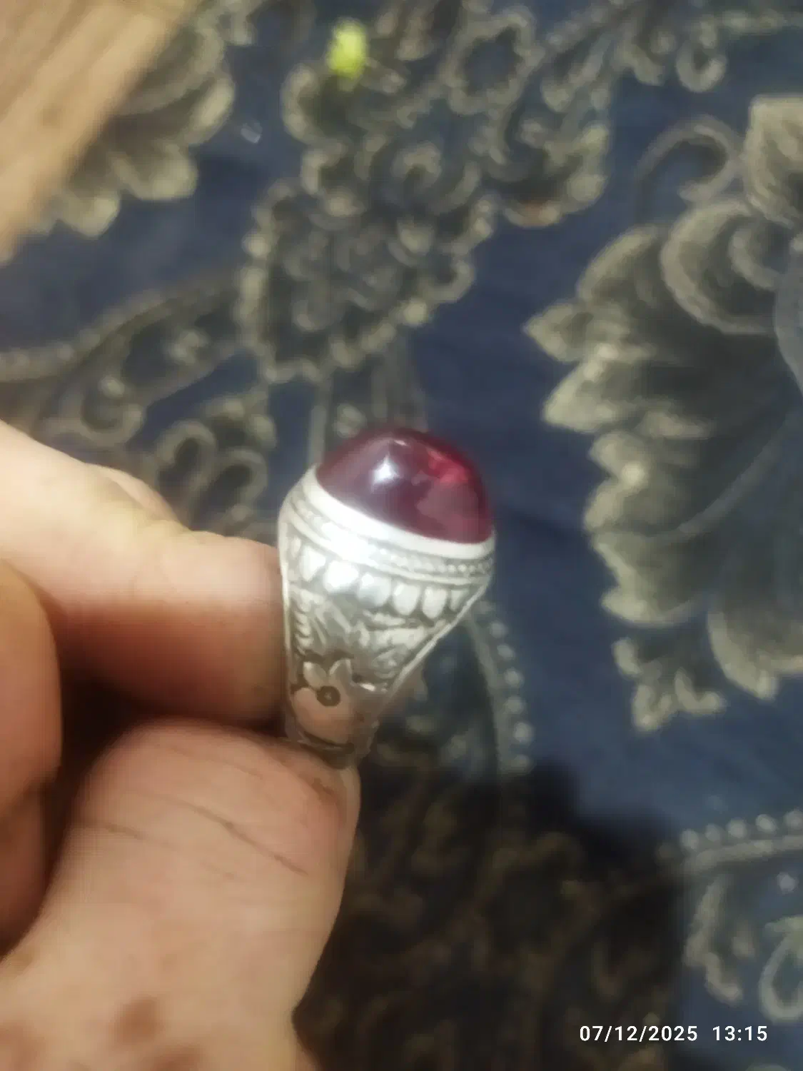 انگشتر نقره قدیمی|جواهرات|بندرعباس, |دیوار