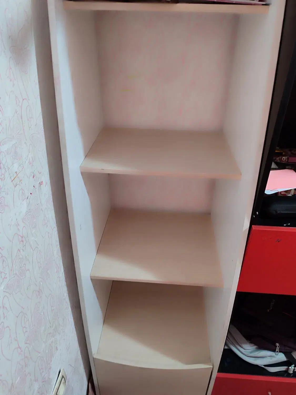 دوتا‌کمد‌ویه‌کتابخانه‌|جاکفشی، کمد، دراور|مسجد سلیمان, |دیوار