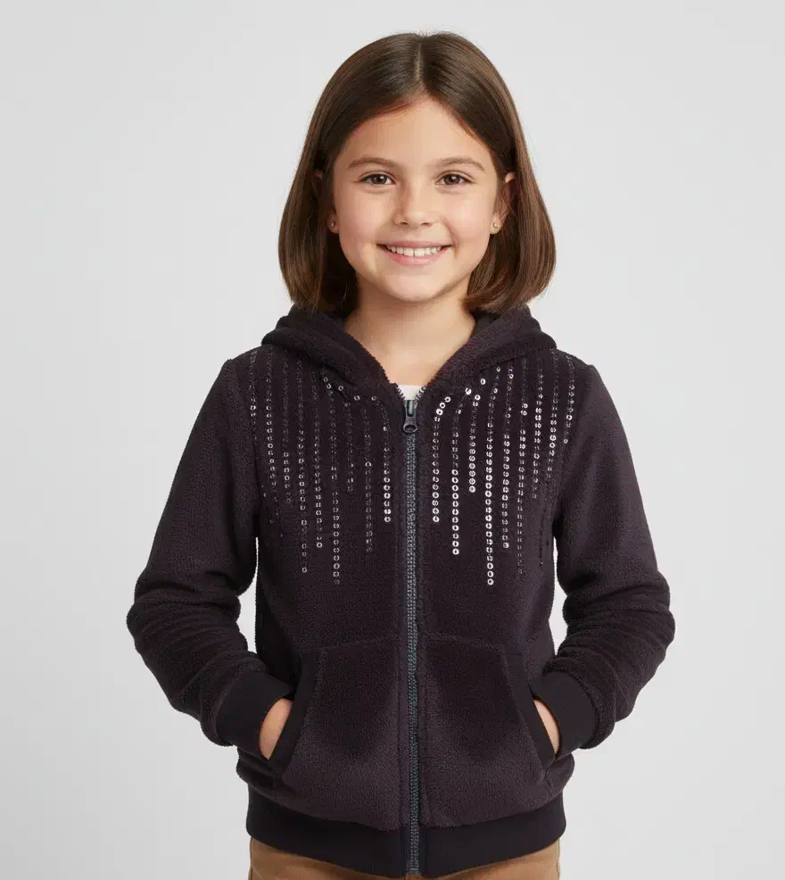 سویشرت دخترانه مخمل نو|کفش و لباس بچه|تربت جام, یحیی آباد|دیوار