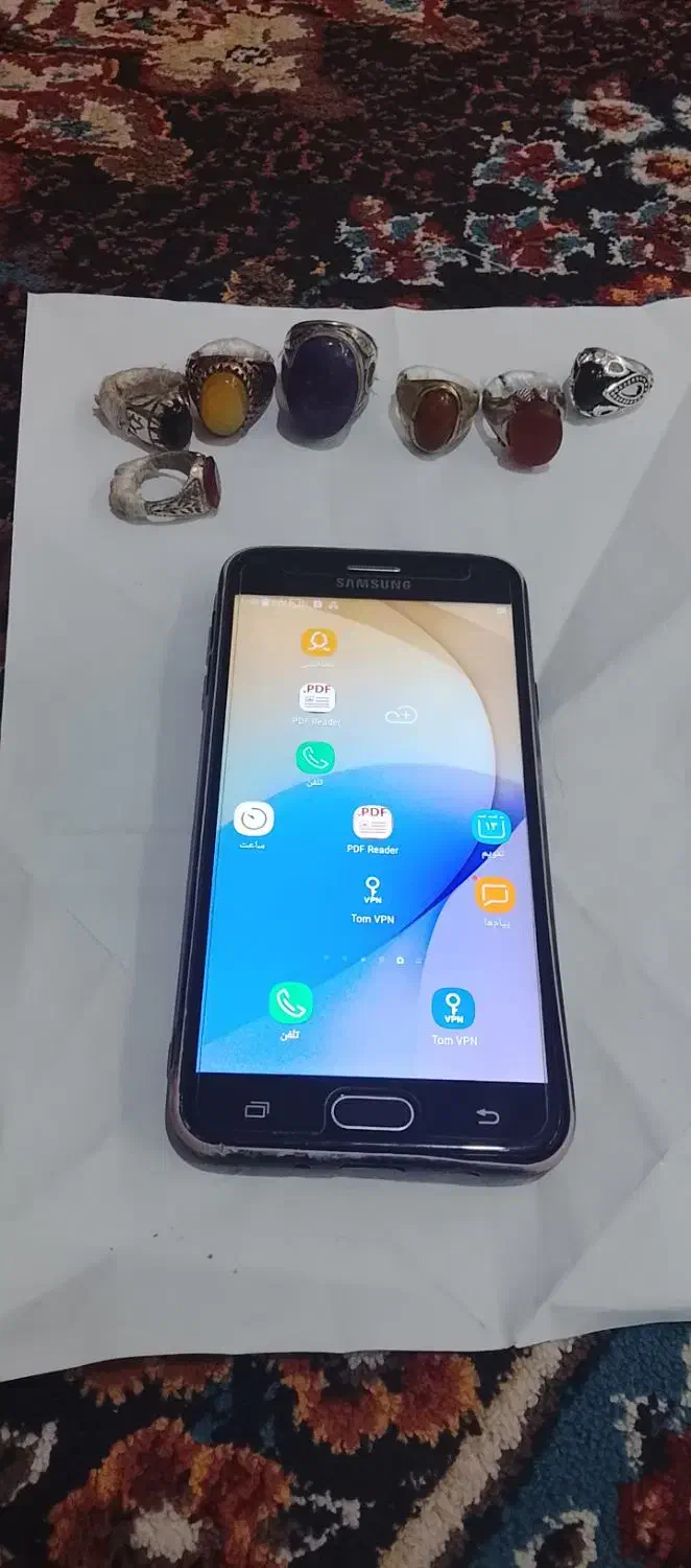 گوشی لمسی جی ۷ کاملا سالمم با کارتون و سایلگوشی|موبایل|تربت جام, بهشت نبی|دیوار