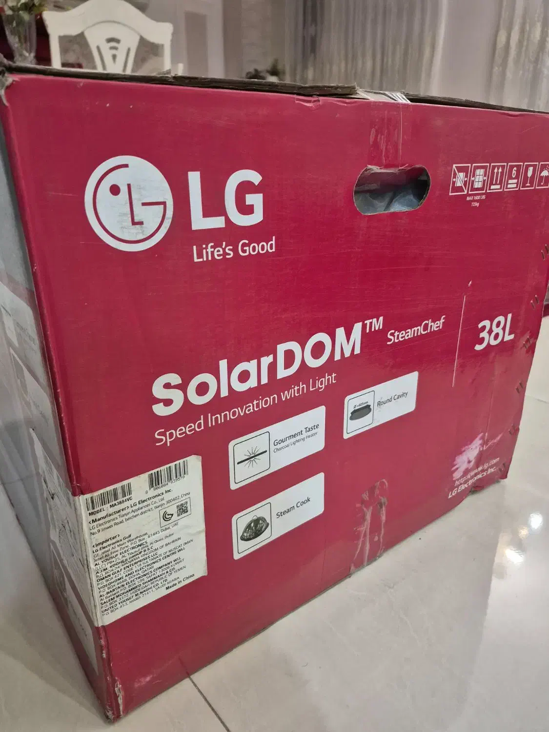 سولاردوم و مایکوفر الل جی اک کره اصل|اجاق گاز و لوازم برقی پختوپز|مشهد, رضاشهر|دیوار