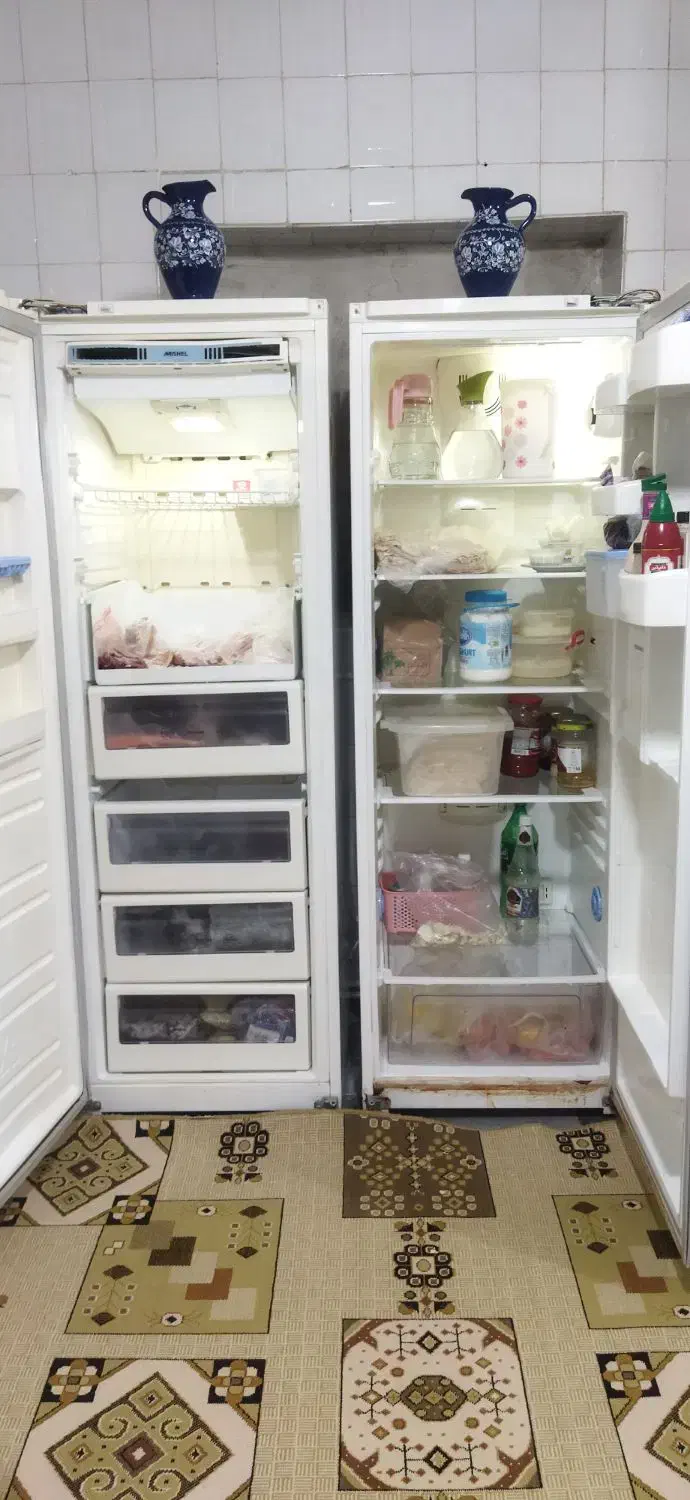 یخچال دوقلو|یخچال و فریزر|دهگلان, |دیوار