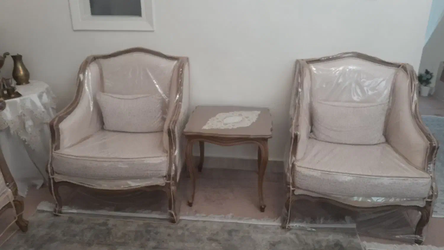 مبلمان فرانسوی ۷نفره|مبلمان خانگی و میز عسلی|تهران, نیروی هوایی (پیروزی)|دیوار