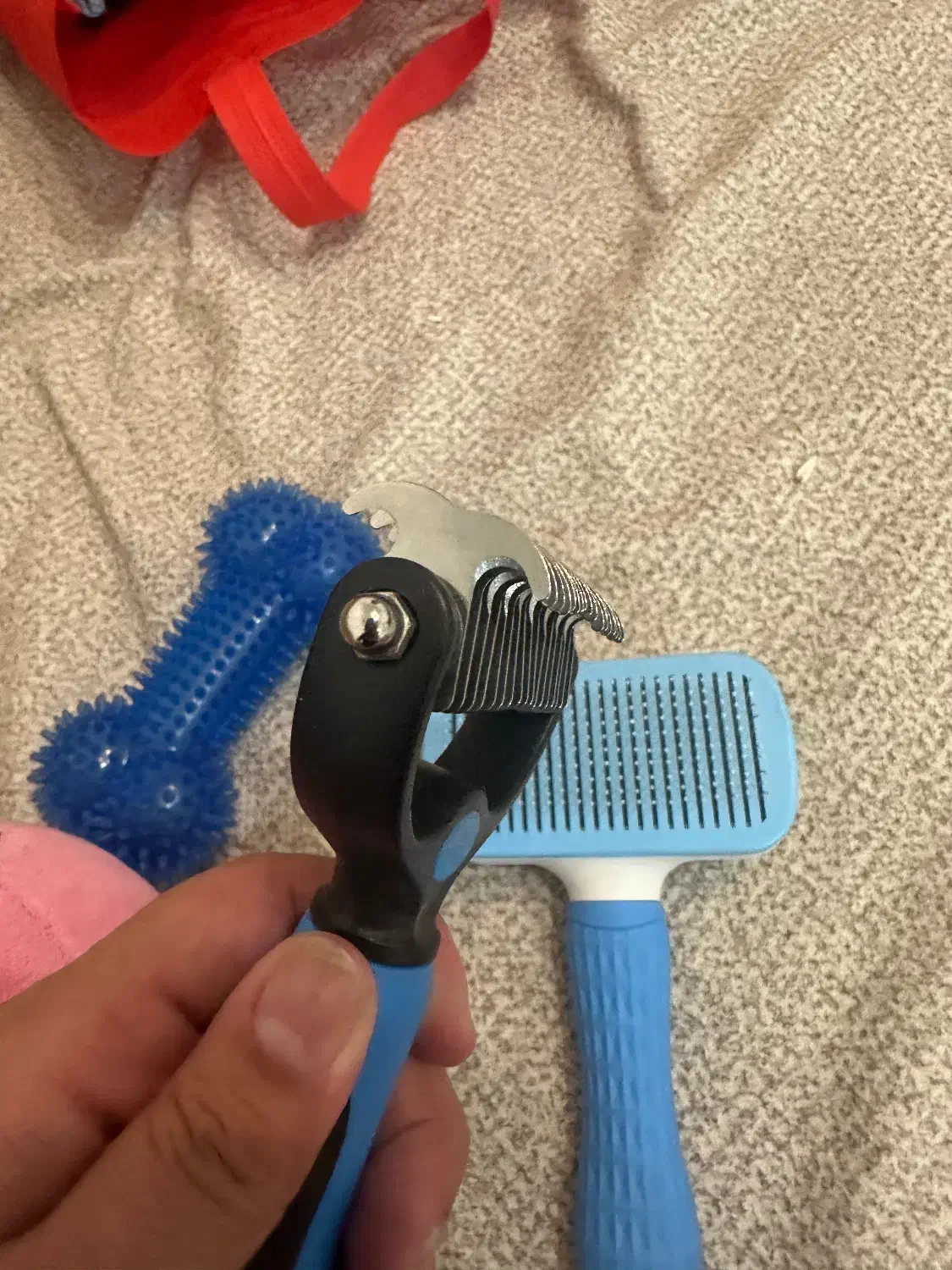 برس تخلیه سگ و گره باز کن و اسباب بازی|لوازم جانبی حیوانات|تهران, زعفرانیه|دیوار