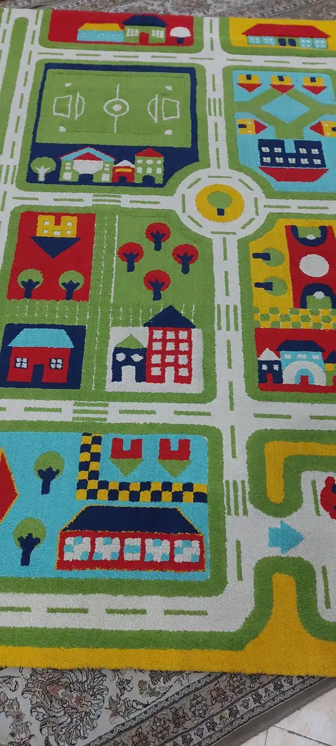 فرش اتاق کودک ۴متری|فرش|اسلامشهر, شهرک مفیدی|دیوار