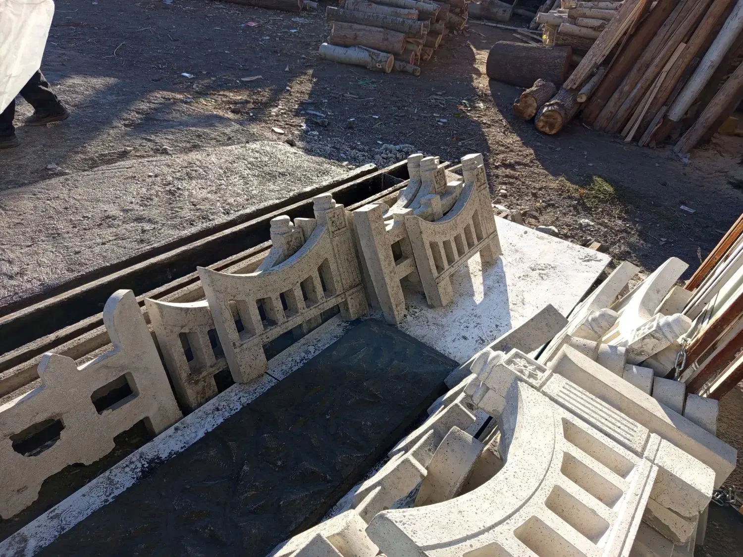 پنل باغچه ای ودیوار بتنی آماده کشویی|مصالح و تجهیزات ساختمان|خوی, |دیوار