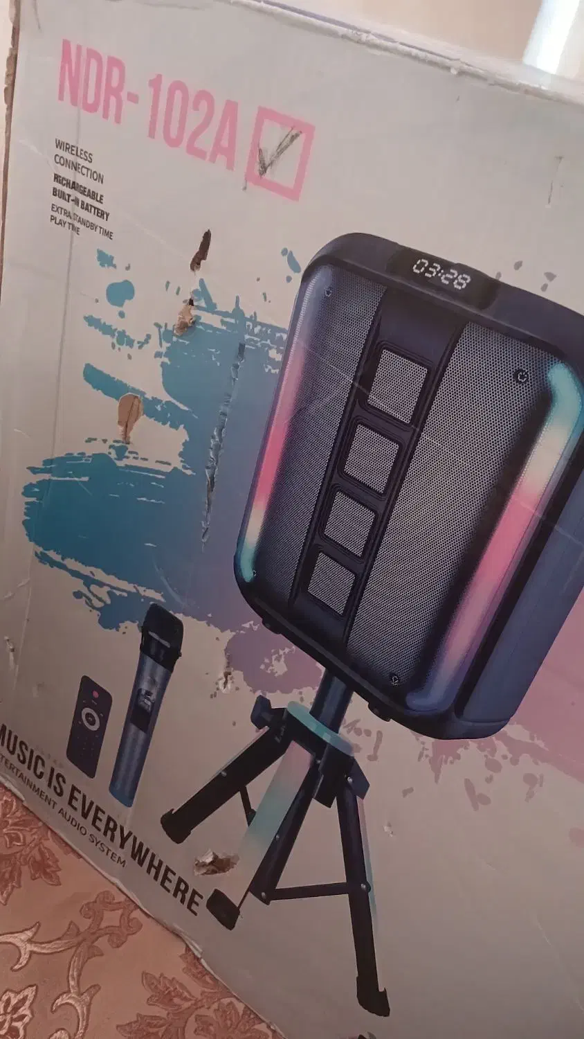 اسپیکرفوق العاده قوی NDR|سیستم صوتی خانگی|شیراز, بریجستون|دیوار