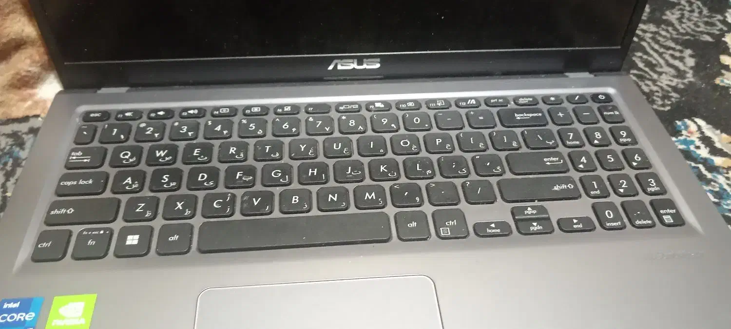 لپ تاب ایسوس کاملا سالم با کارتن|رایانه همراه|قائمشهر, |دیوار