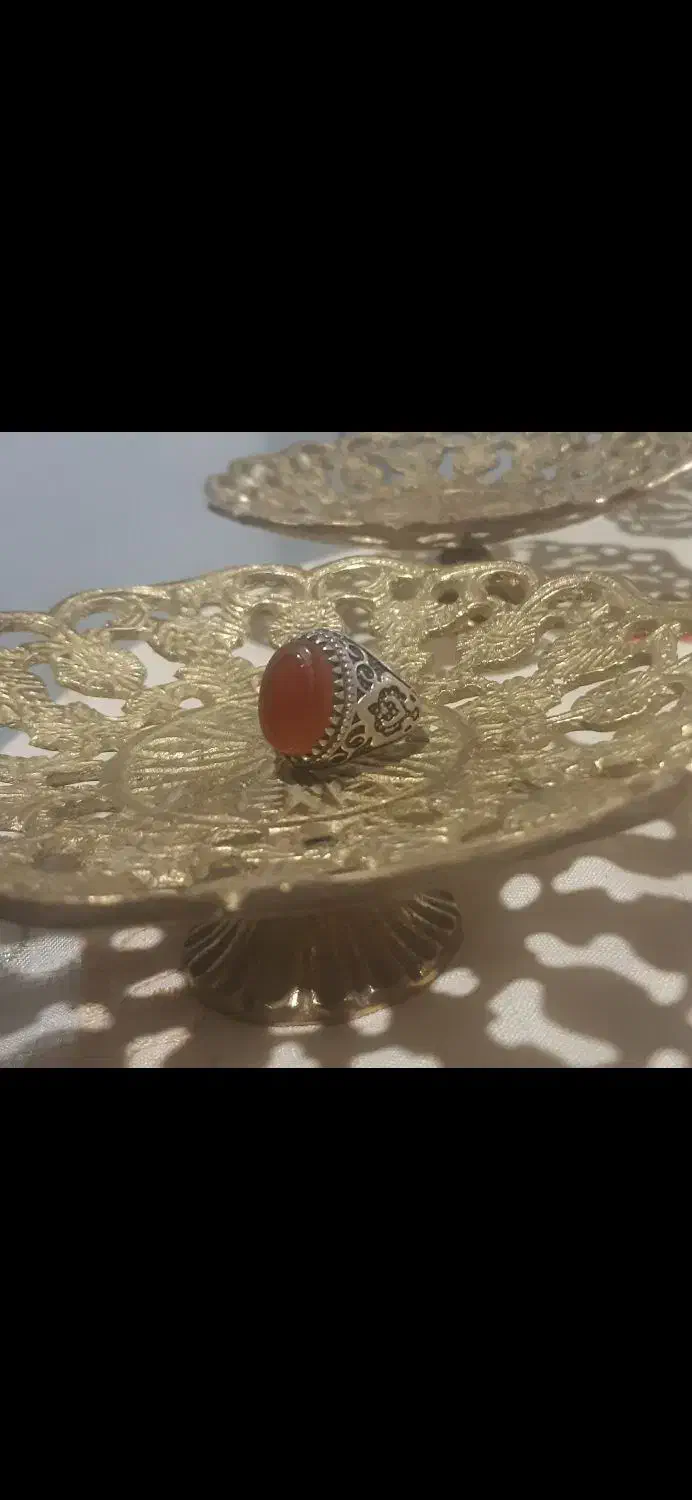 انگشتر نقره رکاب حرفه ای|جواهرات|خرم‌آباد, |دیوار