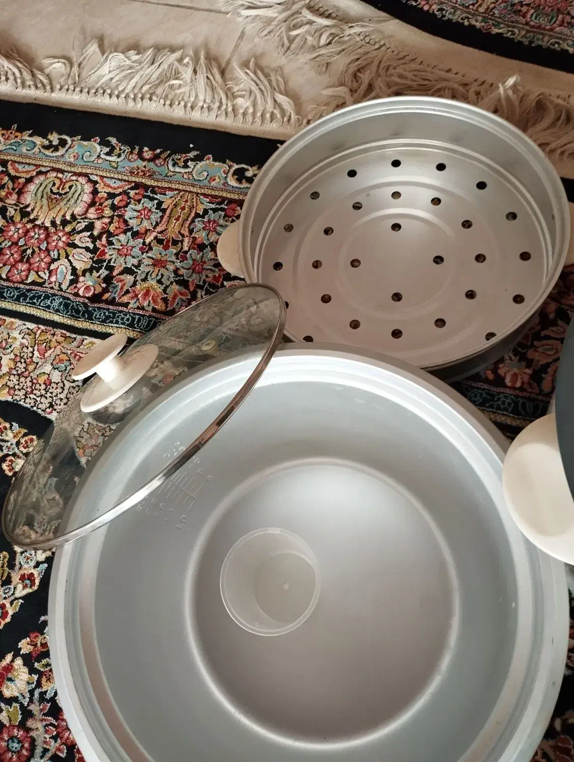 پلوپز بخارپز هواپز آرام پز 18نفره نو|اجاق گاز و لوازم برقی پخت‌وپز|پاکدشت, پاکدشت (مامازند)|دیوار