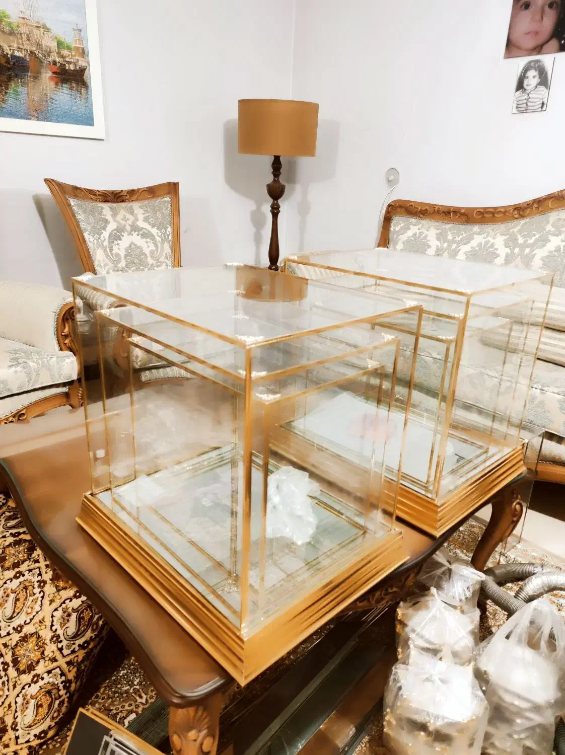 اجاره و ساخت انواع باکس خنچه عقد،نامزدی ومینی کیک|خدمات پذیرایی، مراسم|همدان, |دیوار